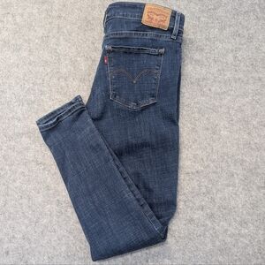 Levi's 711 Women's skinny fit - W30 X L30 - Unique Red Tag - Dark Wash